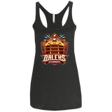 Dr. Who Daleks Women's Triblend Racerback Tank
