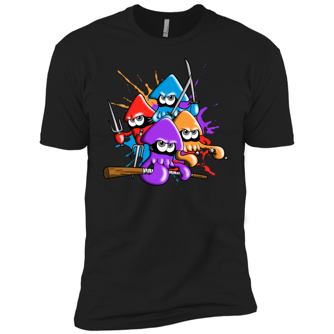 Teenage Mutant Ninja Squids Boys Premium T-Shirt