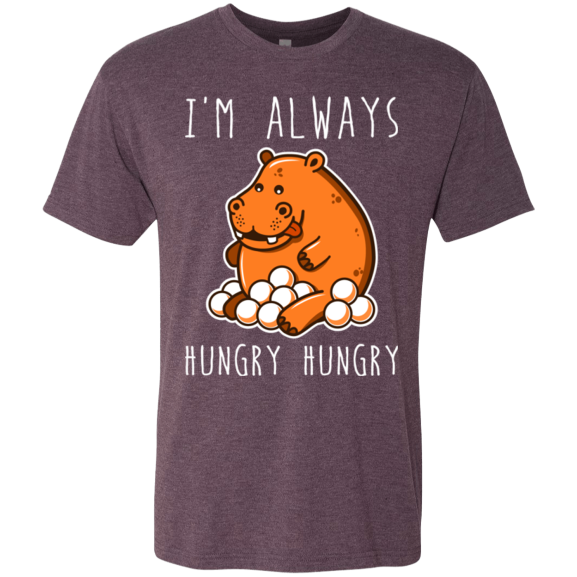 Hungry Hungry Men's Triblend T-Shirt