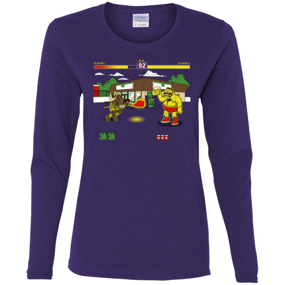 Springfield Fighter Women's Long Sleeve T-Shirt