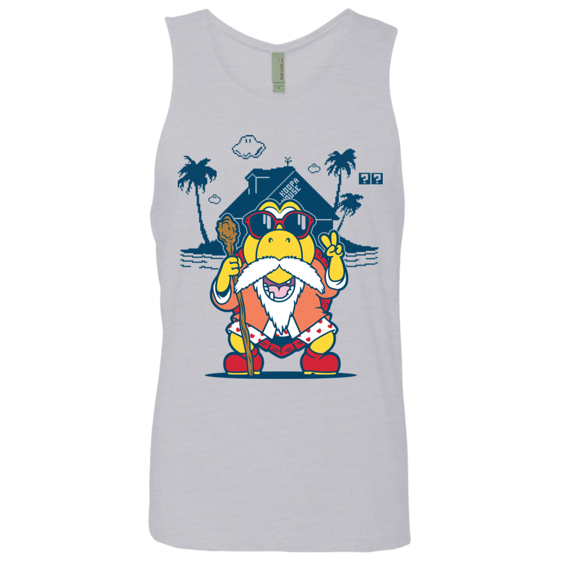 TURTLE HERMIT Men's Premium Tank Top