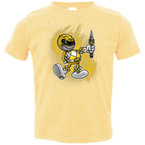 Yellow Ranger Artwork Toddler Premium T-Shirt