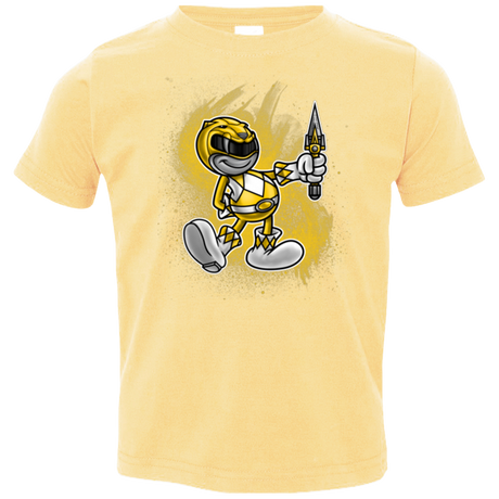 Yellow Ranger Artwork Toddler Premium T-Shirt