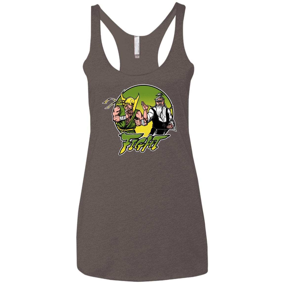 Fight Women's Triblend Racerback Tank