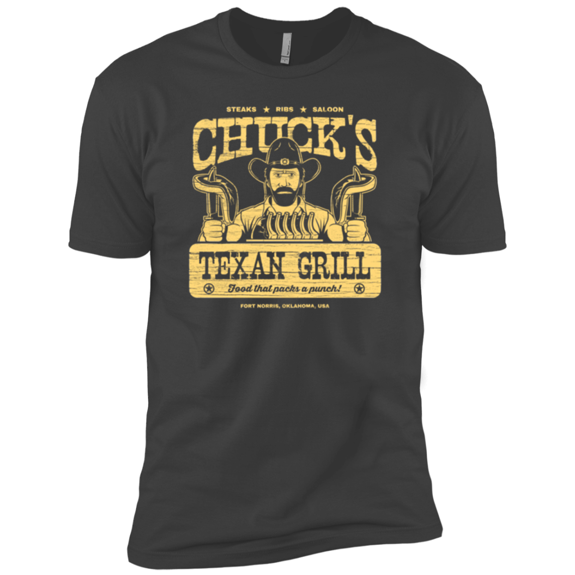 Chucks Texan Grill Boys Premium T-Shirt