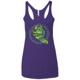 The Hand That Feeds Women's Triblend Racerback Tank