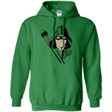 Green Archer Pullover Hoodie