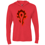 Flamecraft Triblend Long Sleeve Hoodie Tee