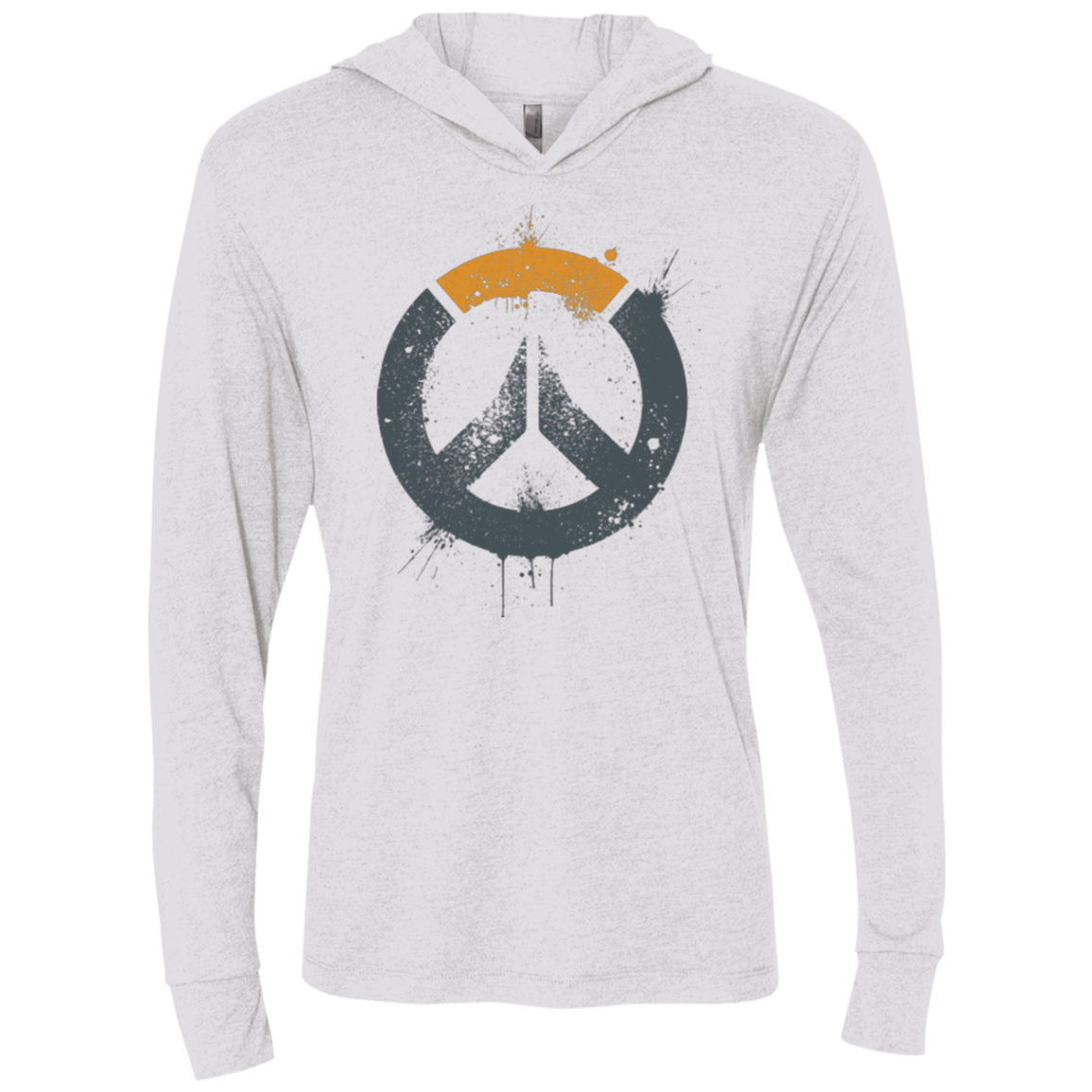 Overwatch Triblend Long Sleeve Hoodie Tee