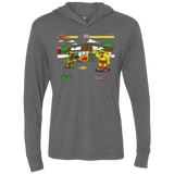 Springfield Fighter Triblend Long Sleeve Hoodie Tee