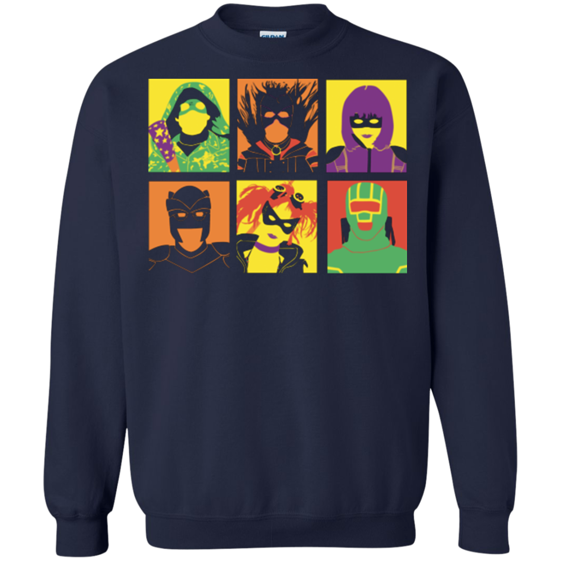 Kick Ass pop Crewneck Sweatshirt