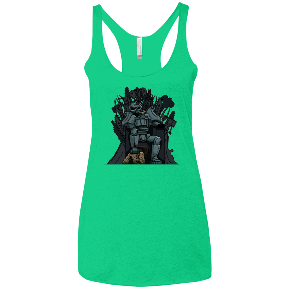 War is Coming V2 Women's Triblend Racerback Tank