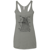 Dalek Plan Women's Triblend Racerback Tank