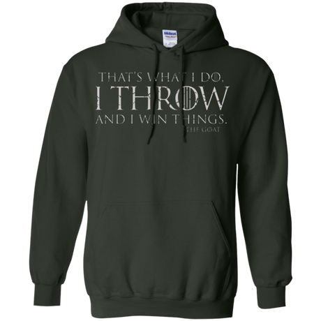 I Throw Pullover Hoodie