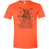 Dalek Plan Men's Semi-Fitted Softstyle