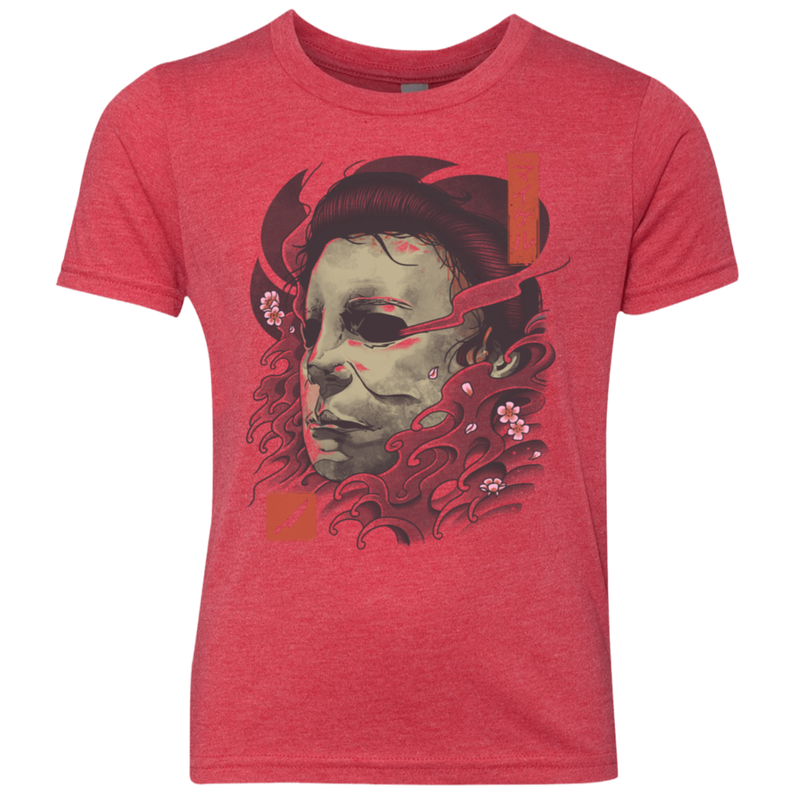 Oni Slasher Mask Youth Triblend T-Shirt