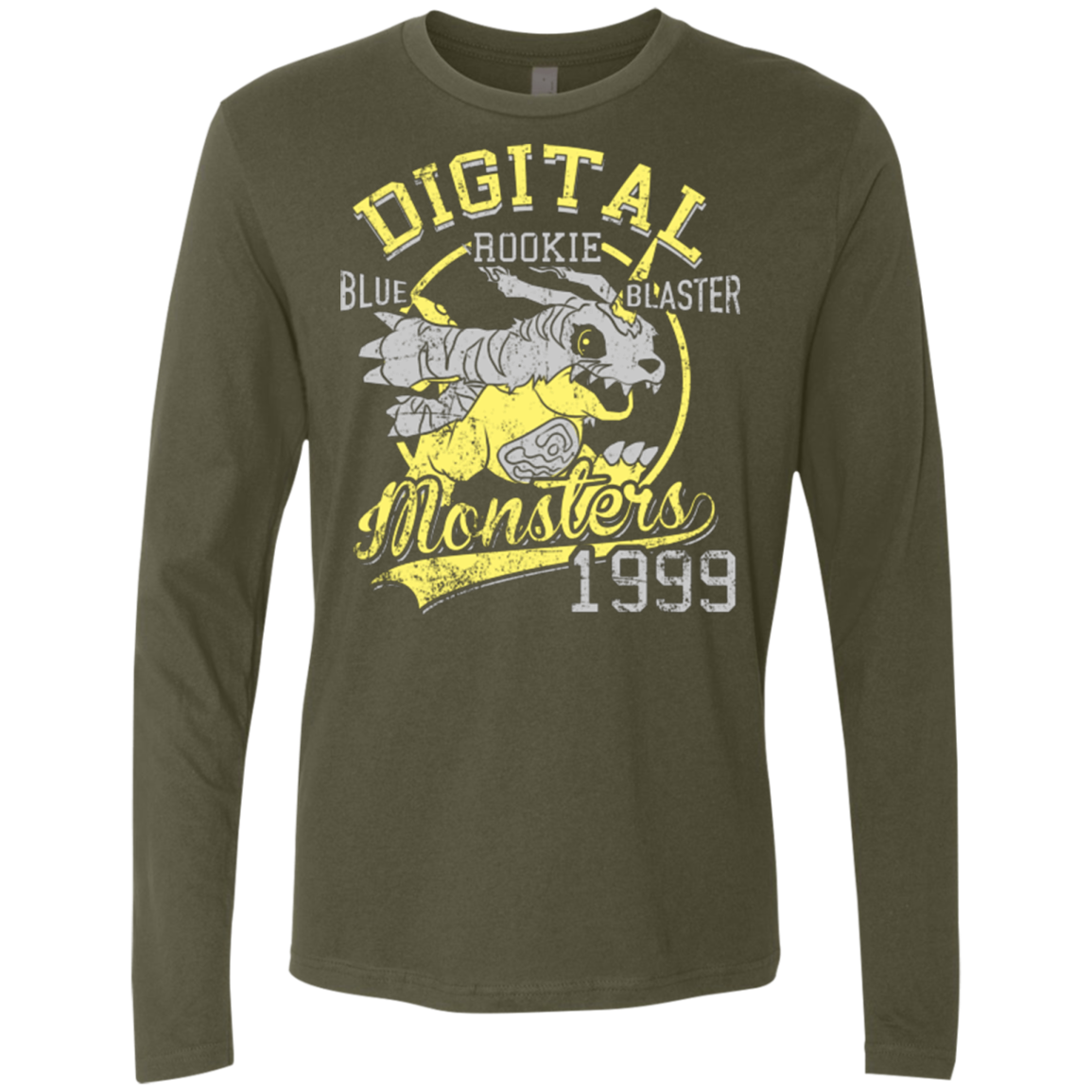Blue Blaster Men's Premium Long Sleeve