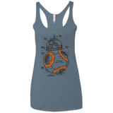 BB-8 Plan Women's Triblend Racerback Tank