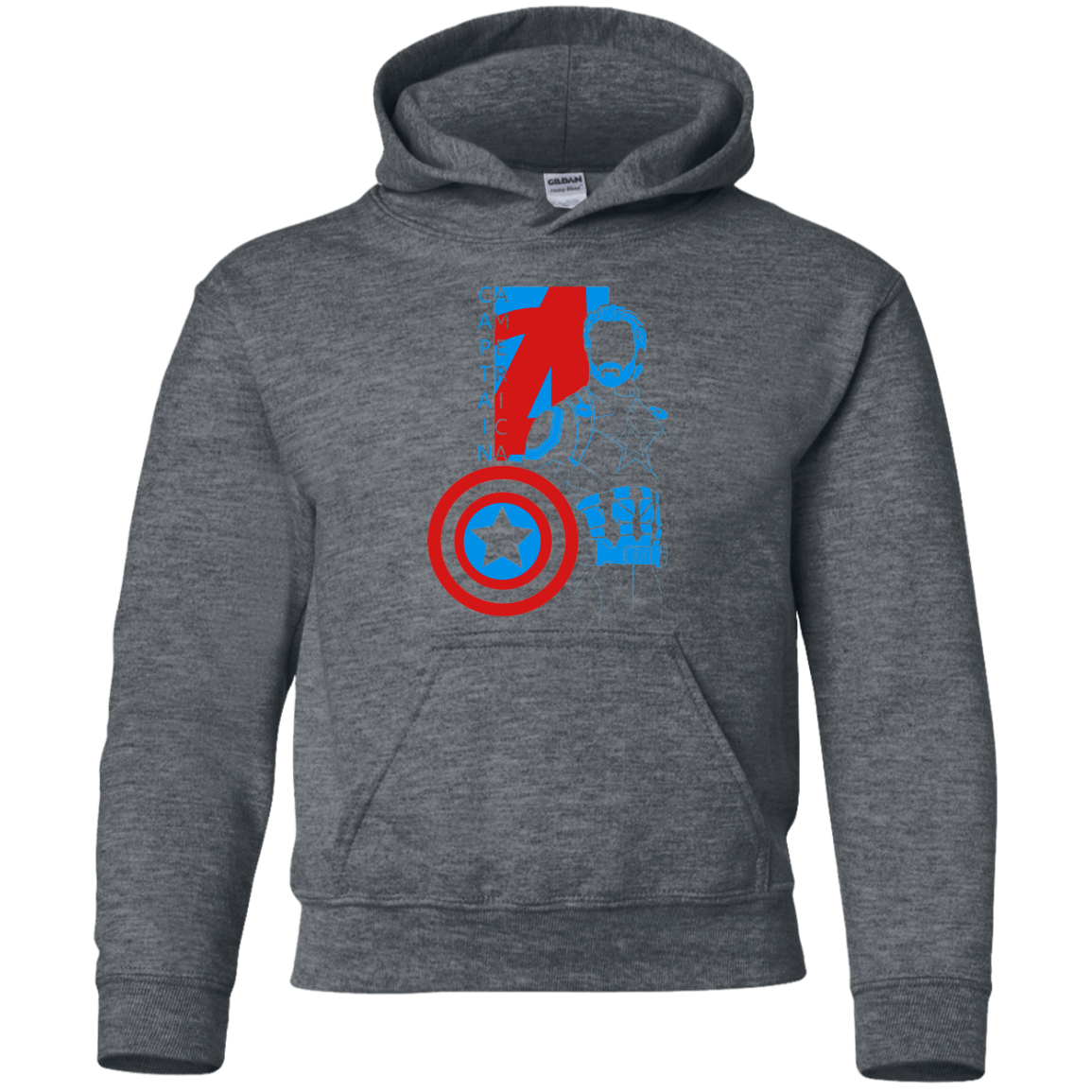 Captain Profile Youth Hoodie
