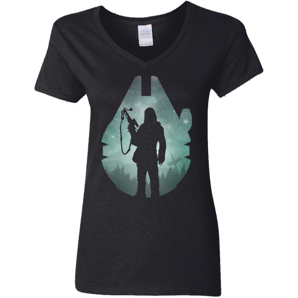 The Wookiee Women's V-Neck T-Shirt