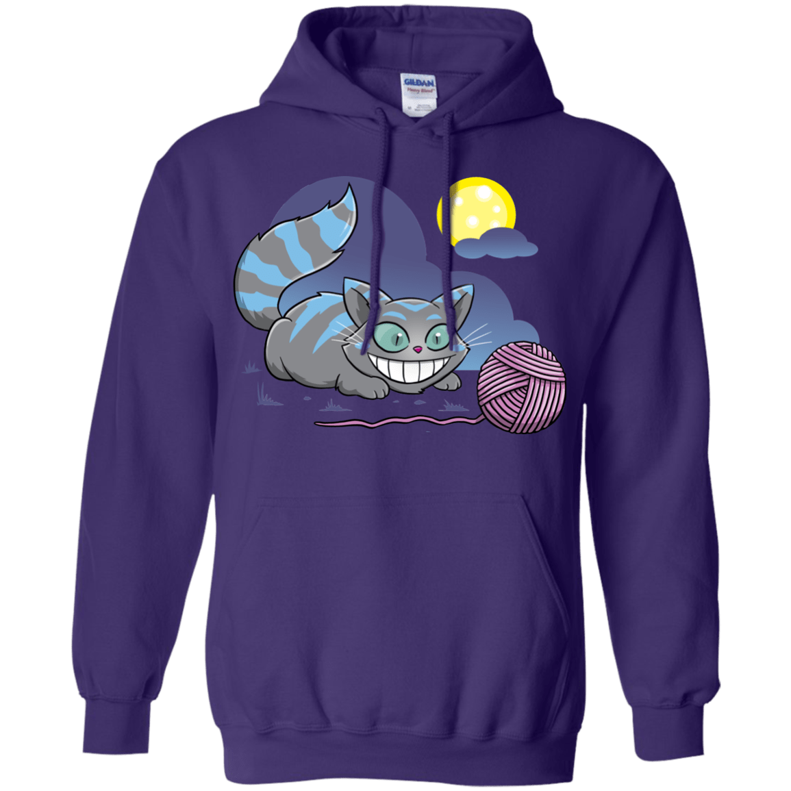 Sweatshirts Purple / S Magic Cat Ball Pullover Hoodie