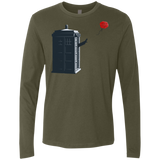 Dr Banksy Rose Balloon Men's Premium Long Sleeve