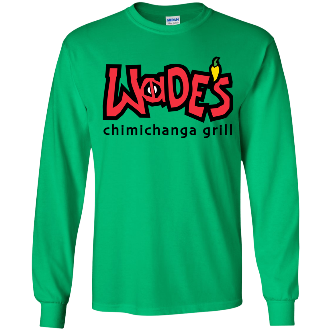 Wades Grill Youth Long Sleeve T-Shirt