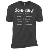 Choose wisely Men's Premium T-Shirt