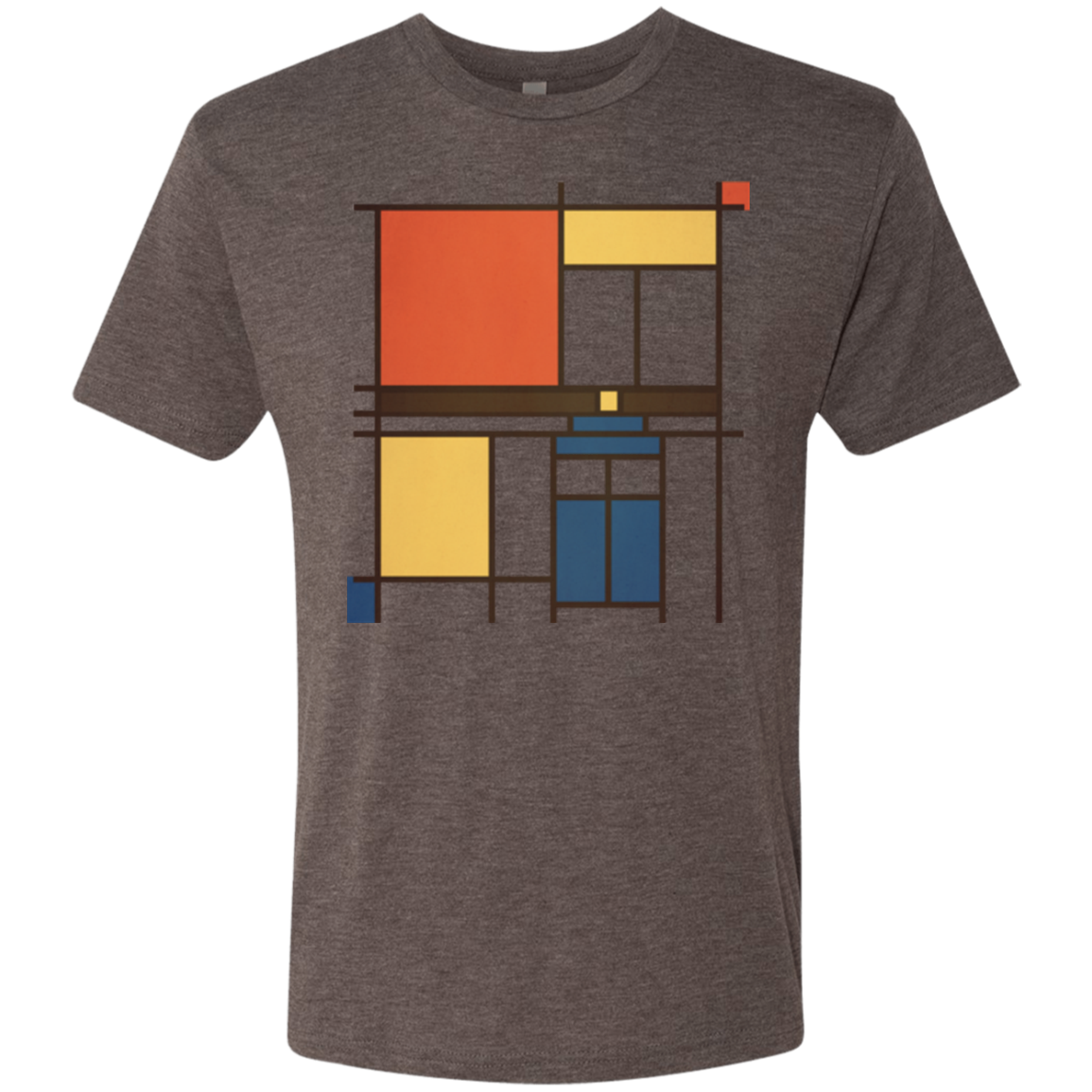 Mondrian Who Men's Triblend T-Shirt