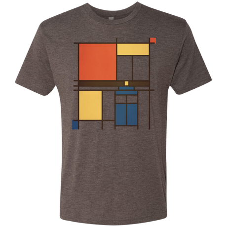 Mondrian Who Men's Triblend T-Shirt