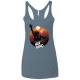 Back From The Pit Women's Triblend Racerback Tank