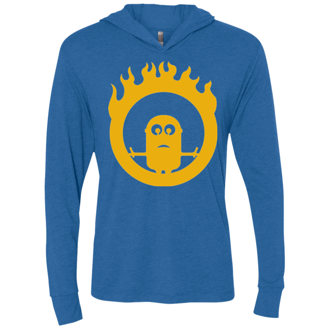 War Minions Triblend Long Sleeve Hoodie Tee