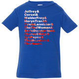 Aryas Kill List Infant Premium T-Shirt