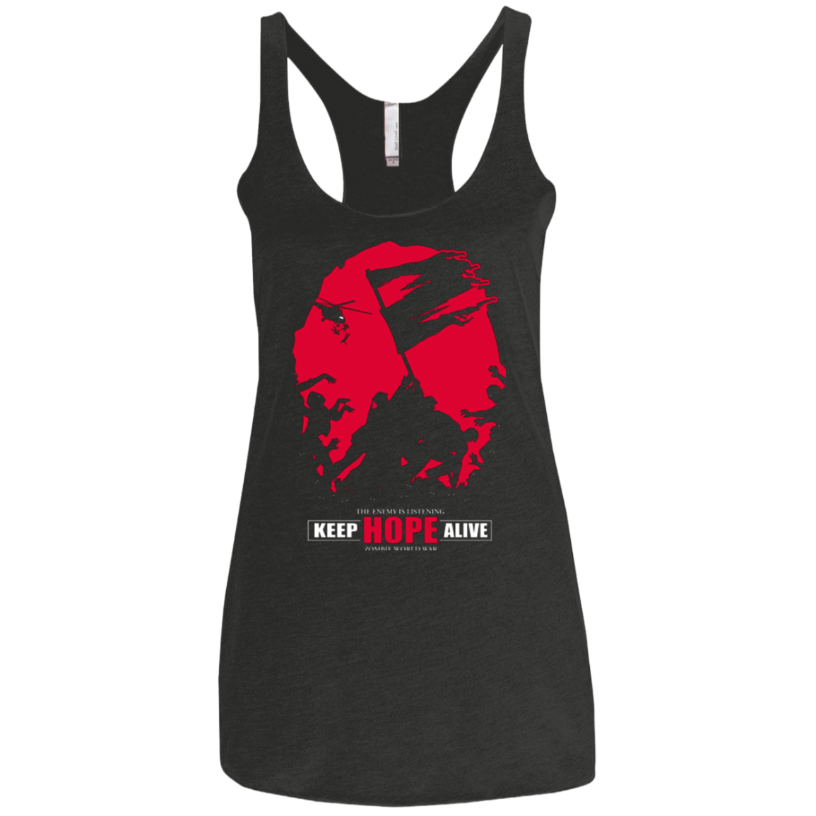 WWZ Women's Triblend Racerback Tank