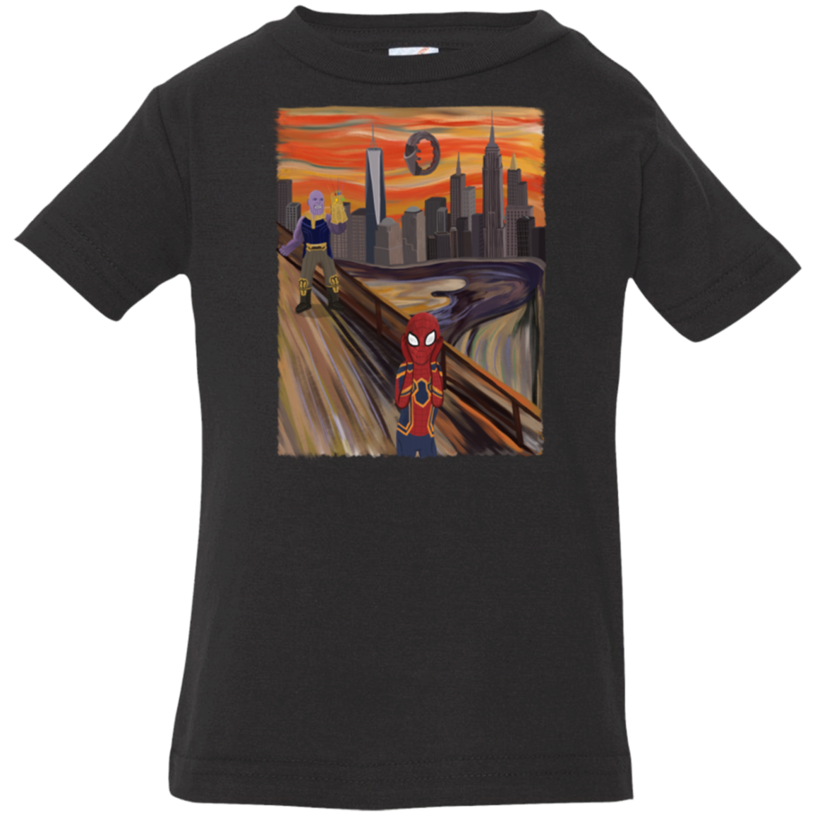 Spider Scream Infant Premium T-Shirt