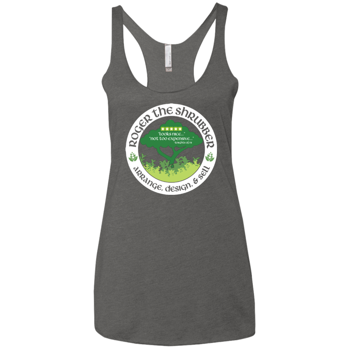 Roger Women's Triblend Racerback Tank