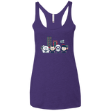 GHOST PARK Women's Triblend Racerback Tank