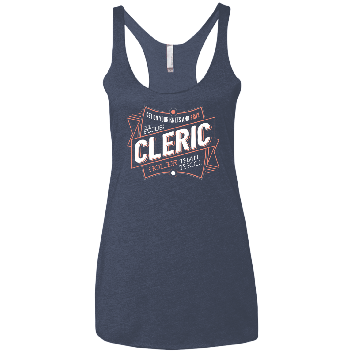 Cleric Women's Triblend Racerback Tank