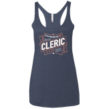 Cleric Women's Triblend Racerback Tank