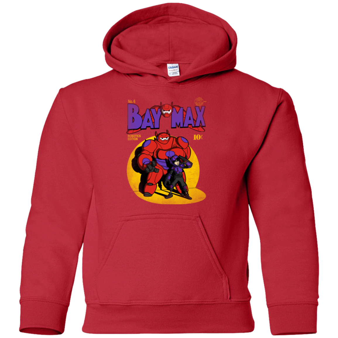 Baymax Number 9 Youth Hoodie