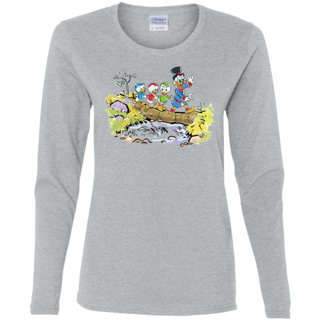 Duck Tails Women's Long Sleeve T-Shirt