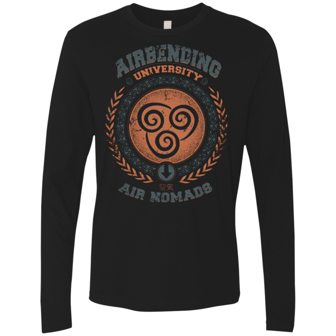 Airbending University Men's Premium Long Sleeve