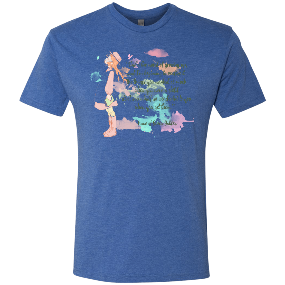 Anne of Green Gables 5 Men's Triblend T-Shirt