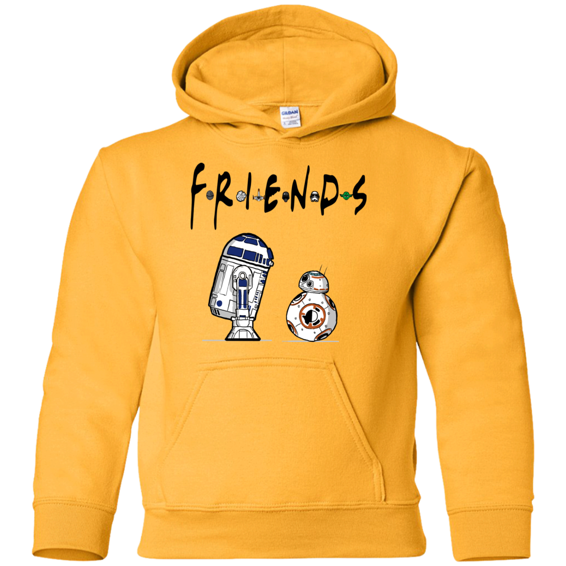 Droid Friends Youth Hoodie