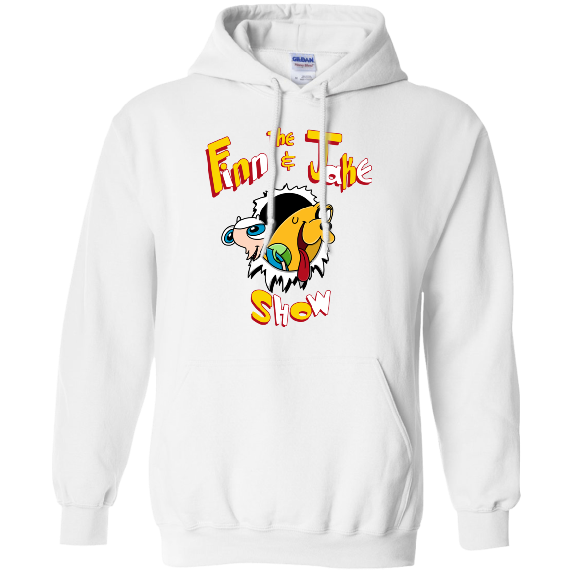 The Finn and Jake Show Pullover Hoodie