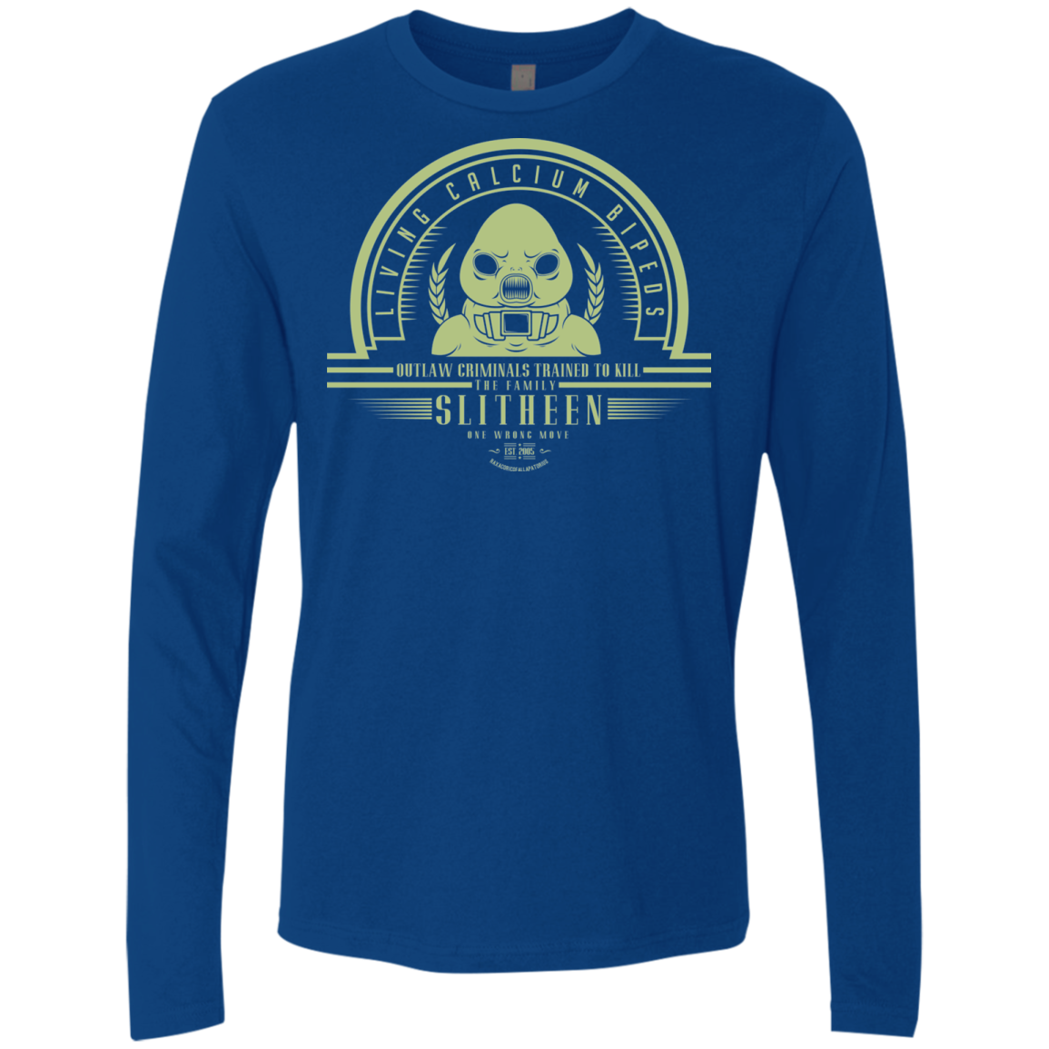 Who Villains Slitheen Men's Premium Long Sleeve