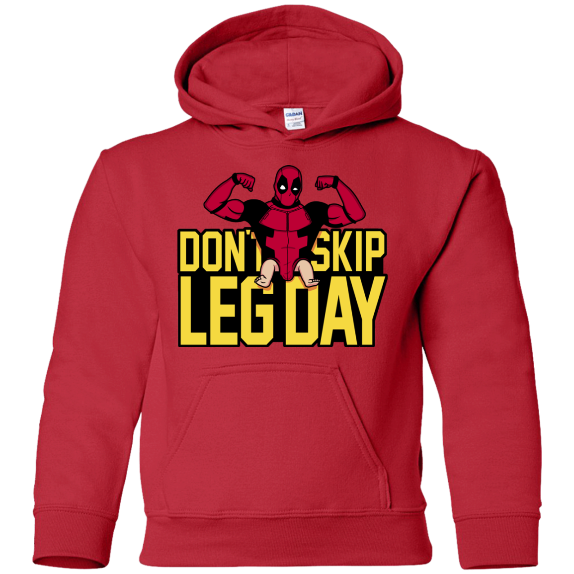 Dont Skip Leg Day Youth Hoodie