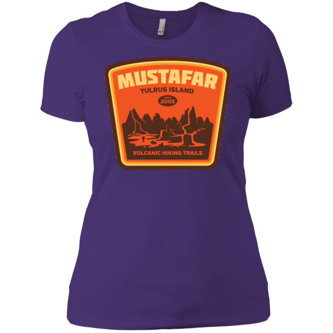 Volcanic Hiking Trails Women's Premium T-Shirt
