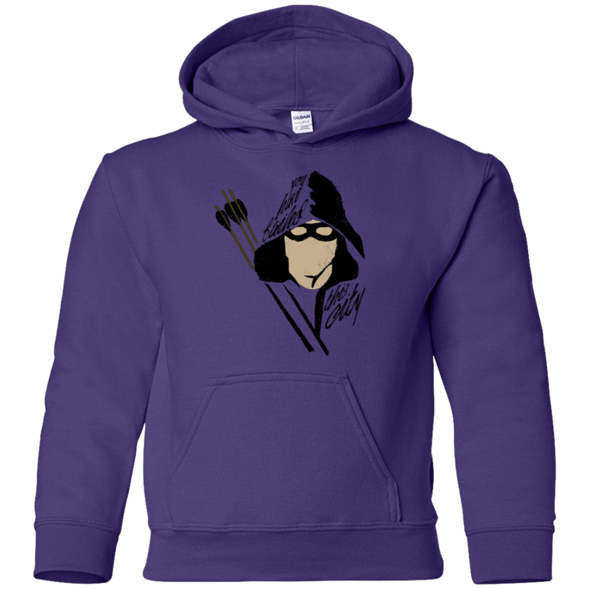 Green Archer Youth Hoodie