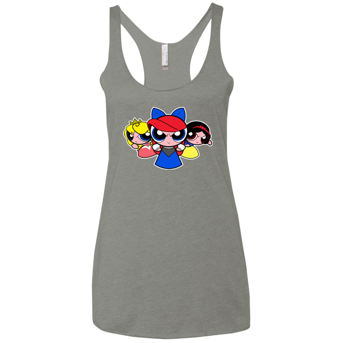 Princess Puff Girls Women's Triblend Racerback Tank